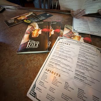 Tilted Kilt Pub & Eatery - Menu - Pubs Near Me - Las Vegas, Nevada