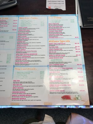 Menu photo 1 Nokkaew Thai Takeaway & Dining Collaroy, NSW Menu photo 1 Nokkaew Thai Takeaway & Dining Collaroy, NSW