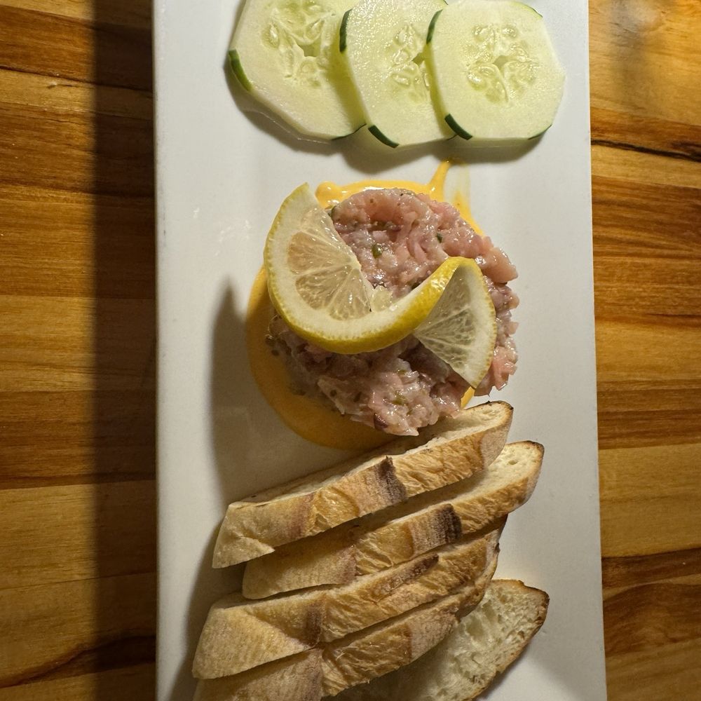 Bistro La Source - AHI TUNA TARTARE NICOISE - RAW - French Near Me - Jersey City, New Jersey
