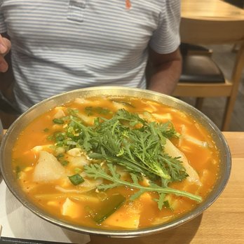 Daesung Korean Noodle - Tofu soup with wide noodles - Korean Near Me - Flushing, New York Daesung Korean Noodle - Tofu soup with wide noodles - Korean Near Me - Flushing, New York