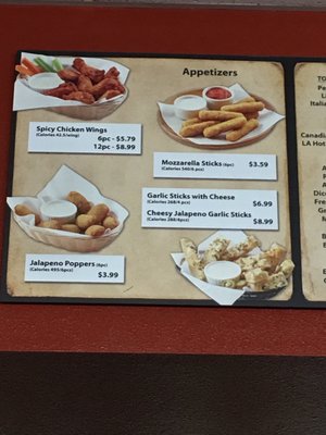 Menu photo 3 Mountain Mike's Pizza Turlock, CA