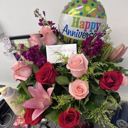 Silvia's Flowers - Wife loved her delivered to her work flowers