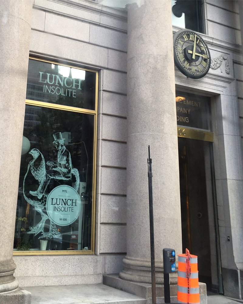 LUNCH INSOLITE Updated September 2024 606 Rue Cathcart, Montréal