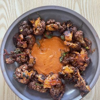 CasaEma - The best cauliflower you'll ever eat. I could bathe in that sauce - Mexican Near Me - Houston, Texas