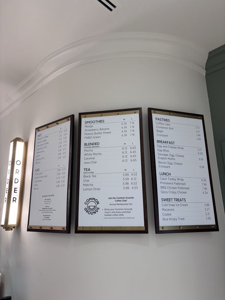 Food from Common Grounds