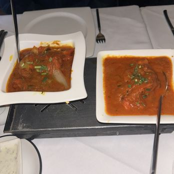 Zest - P297 Special (left) and Chicken Tikka Massalam (right) - Indian Near Me - Edinburgh, EDH Zest - P297 Special (left) and Chicken Tikka Massalam (right) - Indian Near Me - Edinburgh, EDH