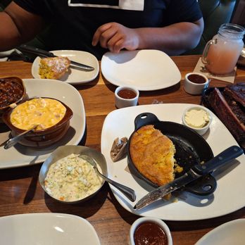 Jack Stack Barbecue - Lenexa - Baked Beans, Cole Slaw,  Cheesy Corn Bake, Smoked Jalapeño Cheddar Cornbread - Barbeque Near Me - Lenexa, Kansas
