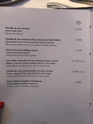 Menu photo 1 Taberna Miguel Estepona, MA