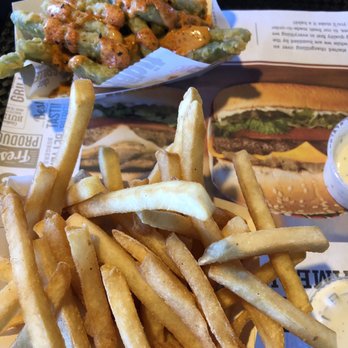 Habit Burger & Grill - Delicious fries only second to McDonald's! Delicious tempura green beans too! - Burgers Near Me - San Marcos, California