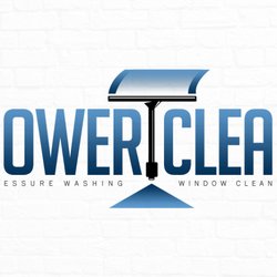 Power Clean - Power clean logo for window cleaning and pressure washing