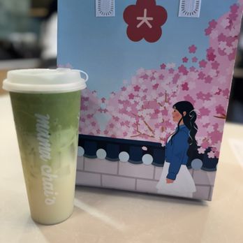 Mama Chai's - Jasmine milk tea matcha $ 7.50 04.30.26 - Desserts Near Me - Fullerton, California