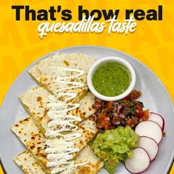 Mas Tortilla - Real Mexican quesadillas, packed with flavor in every bite. Taste the difference!