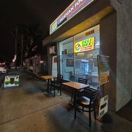 Exterior outside entrance of Deli Mex Restaurant - Sherman Oaks, California Exterior outside entrance of Deli Mex Restaurant - Sherman Oaks, California