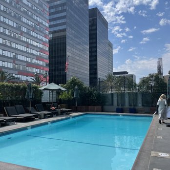 Openaire - Pool next to the patio tables - New American Near Me - Los Angeles, California Openaire - Pool next to the patio tables - New American Near Me - Los Angeles, California