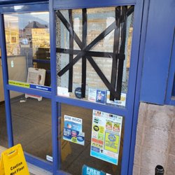 Jake's Windows & Doors - This is the start of a board up for a commercial property