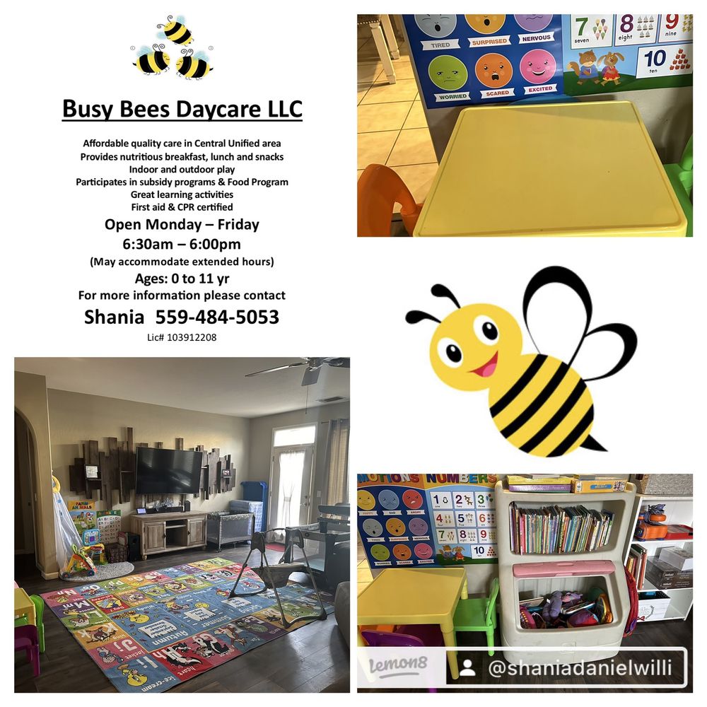 Busy Bees Daycare - childcare center in Fresno, CA