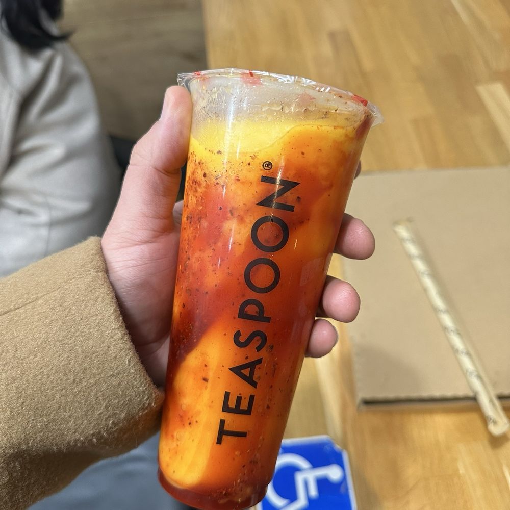 Teaspoon - Berkeley - Mango On Fire Smoothie - Bubble Tea Near Me - Berkeley, California Teaspoon - Berkeley - Mango On Fire Smoothie - Bubble Tea Near Me - Berkeley, California