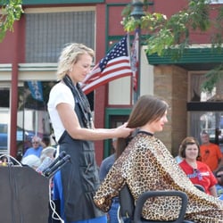 Hair Bender Salon and Spa - Our float for Olde Glory Days 2015! Donating hair for Locks of Love.