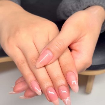 Creepy Colour - After! Natural nail set - Nail Salons Near Me - Valencia, California