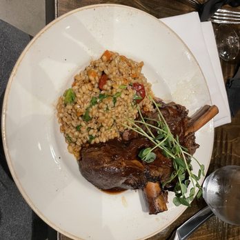 The Roundhouse Hotel - Braised Lamb Shank - New American Near Me - Beacon, New York The Roundhouse Hotel - Braised Lamb Shank - New American Near Me - Beacon, New York