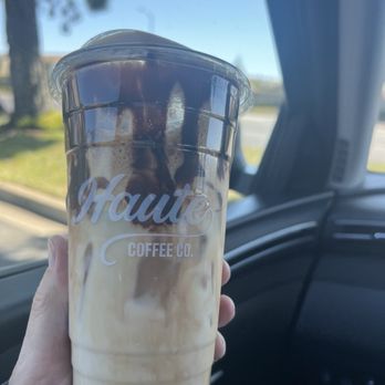 Haute Coffee - Large size Dalgona iced roasted hazelnut and mocha drizzle. Delicious! - Coffee & Tea Near Me - Roseville, California Haute Coffee - Large size Dalgona iced roasted hazelnut and mocha drizzle. Delicious! - Coffee & Tea Near Me - Roseville, California