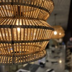 Ethos Greek Bistro - Lighting over the bar