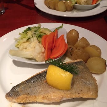 Butchers' Bistro Bar - Fresh line caught sea bass special - Seafood Near Me - Newquay, CON
