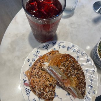 maman - Croissant salmon bagel - Bakeries Near Me - Washington, DC, District of Columbia