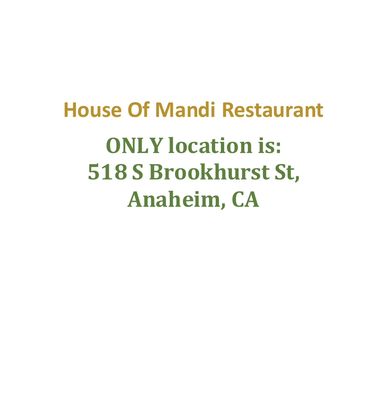 House of Mandi - Yemeni Restaurant by null