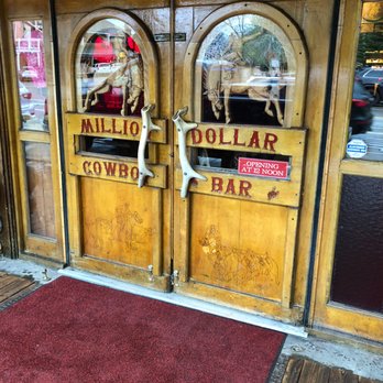 Million Dollar Cowboy Bar - front door - Bars Near Me - Jackson, Wyoming Million Dollar Cowboy Bar - front door - Bars Near Me - Jackson, Wyoming