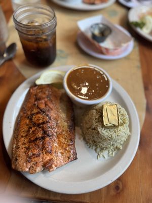 Exit Glacier Salmon Bake by null
