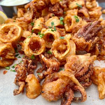 Flamingo Deck - Calamari - New American Near Me - San Diego, California Flamingo Deck - Calamari - New American Near Me - San Diego, California