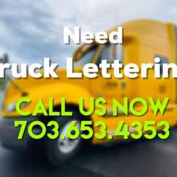 Signs & Vehicle Wraps - Truck Lettering . Call us Now