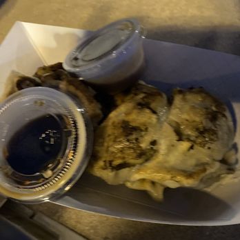 Amazing Momo: Tibetan Dumpling Delight - #5 - Platter, build your own momo combo. We did 4 chicken and 4 beef. - Asian Fusion Near Me - Minneapolis, Minnesota