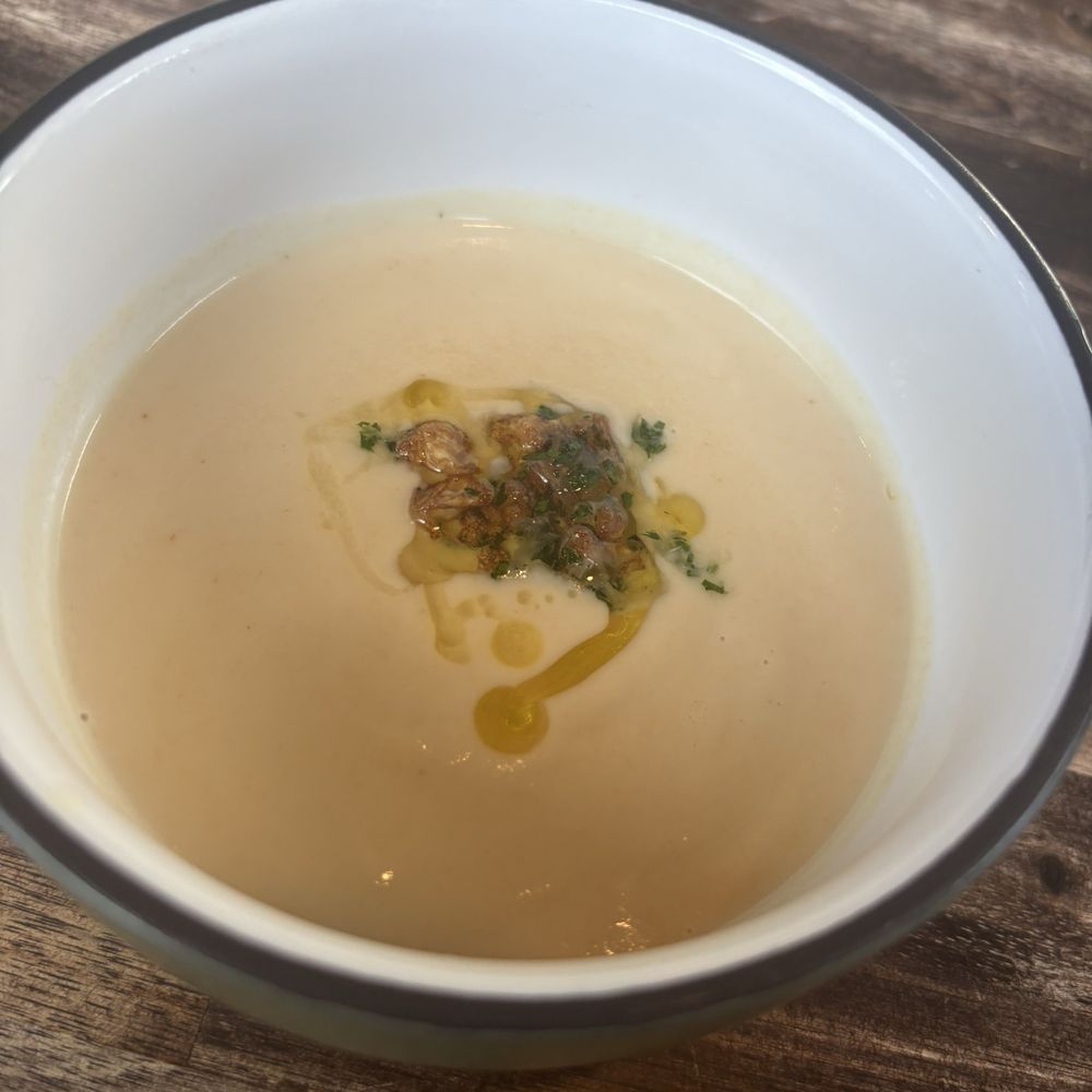 Farmers Grain Kitchen + Cellar - Cauliflower Soup - New American Near Me - Edmond, Oklahoma Farmers Grain Kitchen + Cellar - Cauliflower Soup - New American Near Me - Edmond, Oklahoma