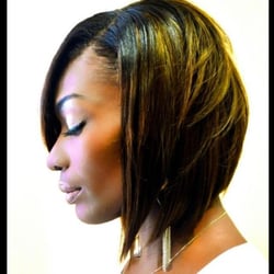 The Glam Lounge - Sew in, cut in to a bob to look like it's her own hair