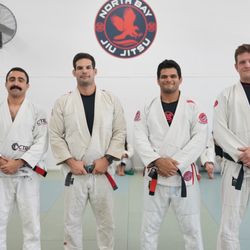 North Bay Jiu Jitsu - North Bay Jiu Jitsu's four black belts. Paulo Silva, Chris Cashman, Tryfon Stathopoulos, and Andrew LeCount