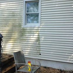 JT Roofing Siding & Home Improvements - Power wash job he also completed over the last month