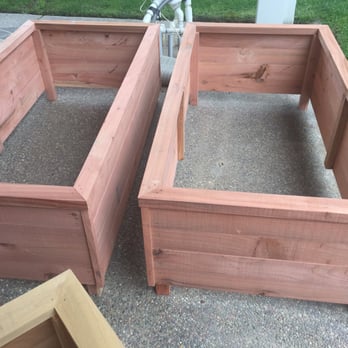 Kevin J Webber - Our made-to-order redwood planter boxes. These are 2'x4' - Carpenters Near Me Kevin J Webber - Our made-to-order redwood planter boxes. These are 2'x4' - Carpenters Near Me