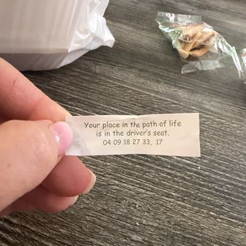 Shanghai Inn - My fortune - Chinese Near Me - Rancho Mirage, California Shanghai Inn - My fortune - Chinese Near Me - Rancho Mirage, California