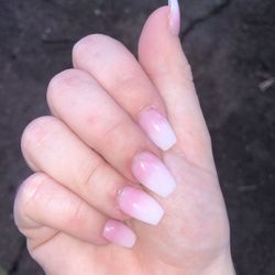 SV Nail Spa - French tip ombré nails