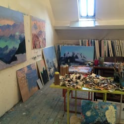 Cathedral Studios - Belfast Open Studios 2015 - paintings by Lisa Ballard