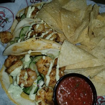 The Spot - Spicy shrimp tacos - Burgers Near Me - Galveston, Texas The Spot - Spicy shrimp tacos - Burgers Near Me - Galveston, Texas