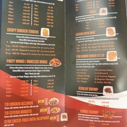 Crispy Kitchen - Menu 4/2026
