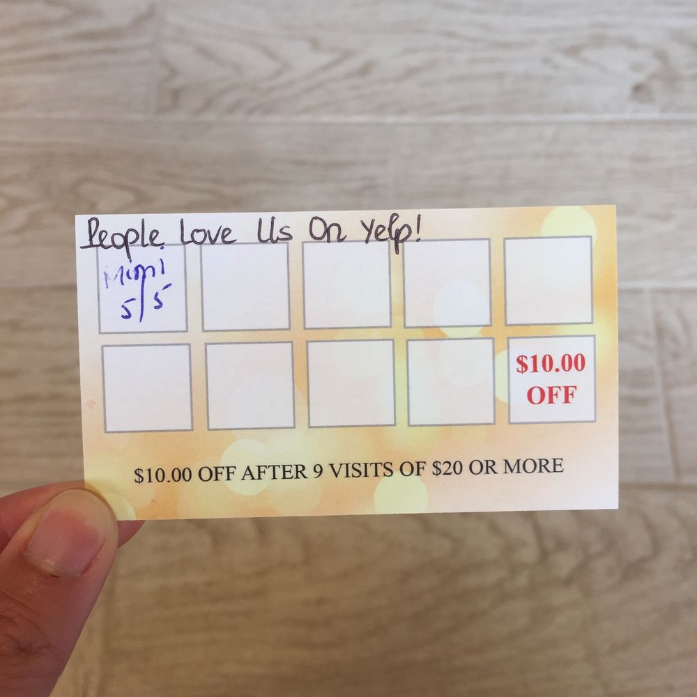 USVN Nails - customer reward card - Nail Salons Near Me - Annandale, Virginia USVN Nails - customer reward card - Nail Salons Near Me - Annandale, Virginia