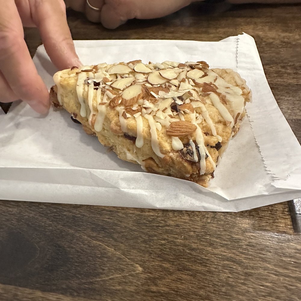 Denim Coffee - Cranberry Almond Scone - Coffee & Tea Near Me - Mechanicsburg, Pennsylvania