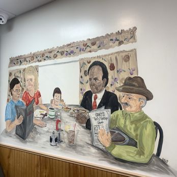 Gary's Restaurant - The mural on the wall, everyone is welcome here. - Breakfast & Brunch Near Me - Pleasantville, New Jersey