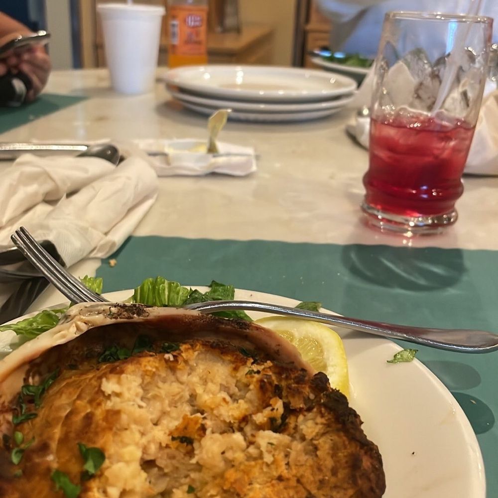 Sal's Pizza & Pasta - Huge Stuffed clam - Pizza Near Me - Old Saybrook, Connecticut