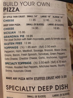 Menu photo 1 Pizza Plus Pine Bush, NY