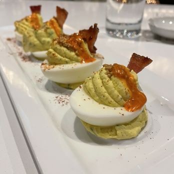 The Hammond Kitchen + Craft Bar - Deviled Eggs - Tapas/Small Plates Near Me - Camas, Washington The Hammond Kitchen + Craft Bar - Deviled Eggs - Tapas/Small Plates Near Me - Camas, Washington